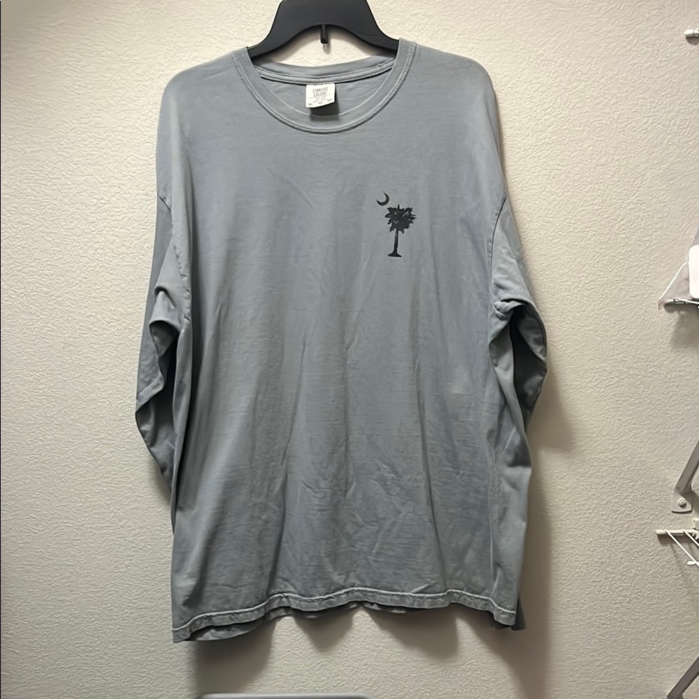 Comfort Colors Gray Long Sleeve Tee